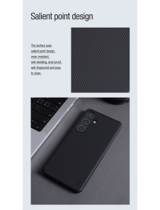 Nillkin Super Frosted PRO Magnetic Back Cover för Samsung Galaxy S24+ Svart