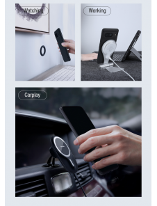 Nillkin Super Frosted PRO Magnetic Back Cover för Google Pixel 8 Black