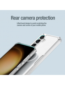 Nillkin Nature TPU PRO magnetiskt skal till Samsung Galaxy S24 Transparent