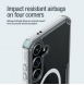 Nillkin Nature TPU PRO magnetiskt skal till Samsung Galaxy S24 Transparent