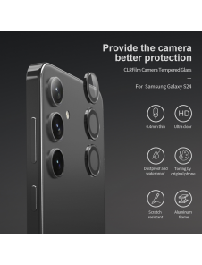 Nillkin CLRFilm kamera härdat glas för Samsung Galaxy S24 Svart