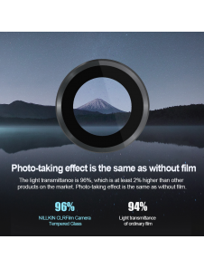 Nillkin CLRFilm kamera härdat glas för Samsung Galaxy S24 Svart