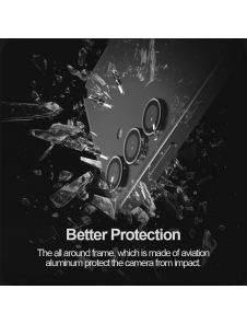 Nillkin CLRFilm kamera härdat glas för Samsung Galaxy S24 Svart