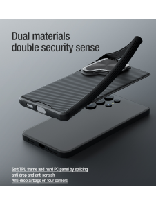 Nillkin CamShield Pro Hard Case för Samsung Galaxy S24+ Svart