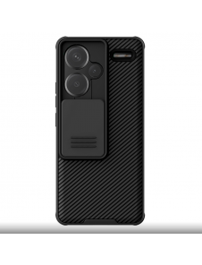 Nillkin CamShield PRO hårt fodral till Xiaomi Redmi Note 13 Pro+ 5G Svart