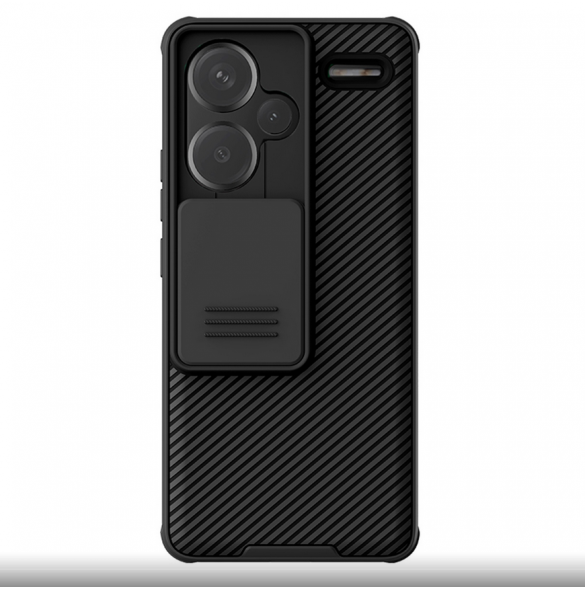 Nillkin CamShield PRO hårt fodral till Xiaomi Redmi Note 13 Pro+ 5G Svart