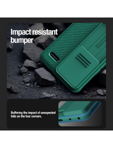 Nillkin CamShield PRO hårt fodral till Xiaomi Redmi Note 13 Pro+ 5G Svart