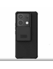 Nillkin CamShield PRO hårt fodral för Xiaomi Redmi Note 13 Pro 5G/ Poco X6 5G Svart