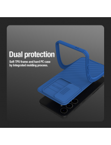 Nillkin CamShield PRO hårt fodral för Samsung Galaxy S24+ Svart