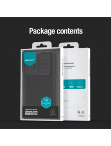 Nillkin CamShield PRO Magnetic Hard Case för Samsung Galaxy S24 Svart