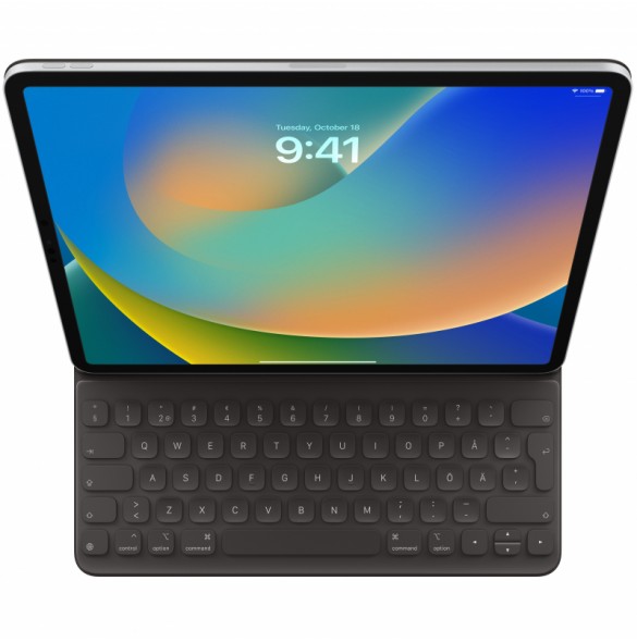 Apple MU8H2S/A Smart Keyboard Folio för iPad Pro 12,9-tums A2039 (3:e generationen) - Svensk