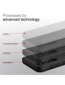 Nillkin Super Frosted Bakskal till Samsung Galaxy A35 5G Röd