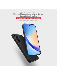 Nillkin Super Frosted Bakskal till Samsung Galaxy A35 5G Peacock Blue