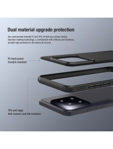 Nillkin Super Frosted PRO Back Cover för Xiaomi 14 Deep Green