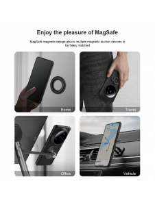 Nillkin Super Frosted PRO Magnetic Back Cover för Xiaomi 14 Ultra Black