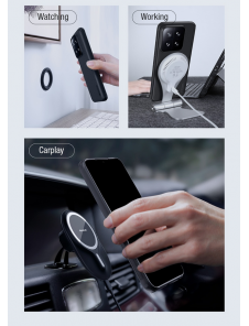 Nillkin Super Frosted PRO Magnetic Back Cover för Xiaomi 14 Black