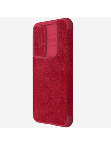 Nillkin Qin Book PRO Fodral till Samsung Galaxy A55 5G Röd
