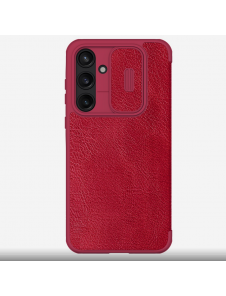 Nillkin Qin Book PRO Fodral till Samsung Galaxy A55 5G Röd