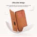 Nillkin Qin Book PRO-fodral till Samsung Galaxy A35 5G Brun