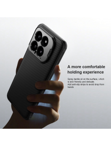 Nillkin CamShield Prop Camera-Visible Case för Xiaomi 14 Black