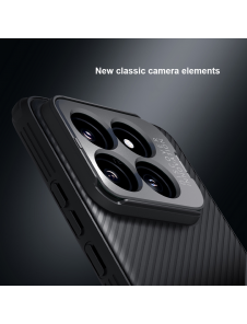 Nillkin CamShield Prop Kamera-Visbart magnetfodral för Xiaomi 14 Black