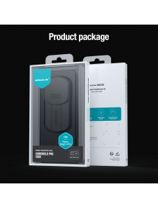 Nillkin CamShield PRO Hard Case för Honor Magic 6 Pro Black