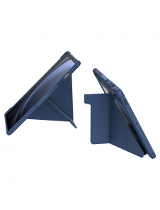 Nillkin Bumper PRO Protective Stand Case Multi-angle för Samsung Galaxy Tab S9 FE+ Sapphire Blue