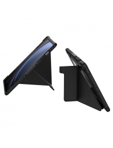 Nillkin Bumper PRO Protective Stand Case Multi-angle för Samsung Galaxy Tab S9 FE+ Svart