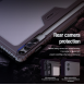 Nillkin Bumper PRO Protective Stand Case Multi-angle för Samsung Galaxy Tab S9 FE+ Svart