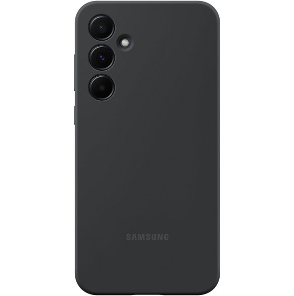 EF-PA556TBE Samsung Silikonskal till Galaxy A55 5G Svart