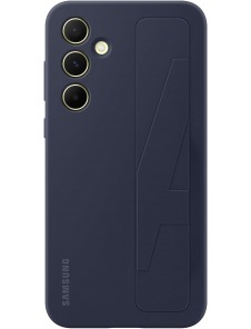 EF-GA556TBE Samsung Standing Grip Cover för Galaxy A55 5G Svart