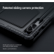 Nillkin Bumper Combo tangentbordsfodral (bakgrundsbelyst version) för Samsung Tab S9+ Svart