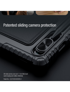 Nillkin Bumper Combo tangentbordsfodral (bakgrundsbelyst version) för Samsung Tab S9 Svart