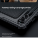 Nillkin Bumper Combo tangentbordsfodral (bakgrundsbelyst version) för Samsung Tab S9 Svart
