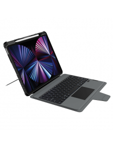 Nillkin Bumper Combo tangentbordsfodral (bakgrundsbelyst version) för iPad 12.9 Pro 2020/2021/2022 Svart