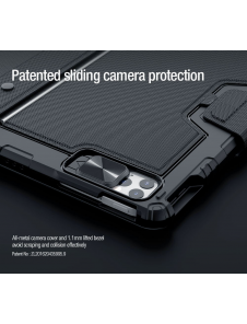 Nillkin Bumper Combo tangentbordsfodral (bakgrundsbelyst version) för iPad 12.9 Pro 2020/2021/2022 Svart