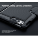 Nillkin Bumper Combo tangentbordsfodral (bakgrundsbelyst version) för iPad 12.9 Pro 2020/2021/2022 Svart