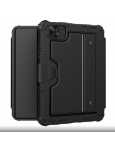 Nillkin Bumper Combo tangentbordsfodral (bakgrundsbelyst version) för iPad 10.9 2022 Svart