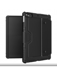 Nillkin Bumper Combo tangentbordsfodral (bakgrundsbelyst version) för iPad 10.2 2019/2020/2021 Svart