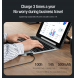 Nillkin Bumper Combo tangentbordsfodral (bakgrundsbelyst version) för iPad 10.2 2019/2020/2021 Svart