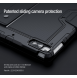 Nillkin Bumper Combo tangentbordsfodral (bakgrundsbelyst version) för iPad 10.2 2019/2020/2021 Svart