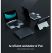 Nillkin Bumper Combo tangentbordsfodral (bakgrundsbelyst version) för iPad 10.2 2019/2020/2021 Svart