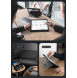 Nillkin Bumper Combo tangentbordsfodral (bakgrundsbelyst version) för iPad 10.2 2019/2020/2021 Svart