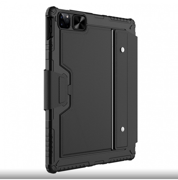 Nillkin Bumper Combo tangentbordsfodral för iPad Pro 12.9 2020/2021/2022 Svart