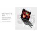 Nillkin Bumper Combo tangentbordsfodral för iPad Air 10.9 2020/Air 4/Air 5/Pro 11 2020/2021/2022 Svart