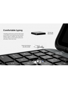 Nillkin Bumper Combo tangentbordsfodral för iPad Air 10.9 2020/Air 4/Air 5/Pro 11 2020/2021/2022 Svart