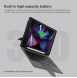 Nillkin Bumper Combo tangentbordsfodral för iPad 10.2 2019/2020/2021 Svart