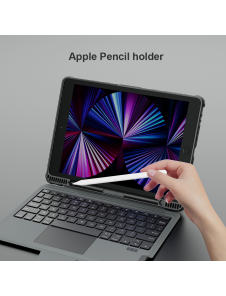 Nillkin Bumper Combo tangentbordsfodral för iPad 10.2 2019/2020/2021 Svart