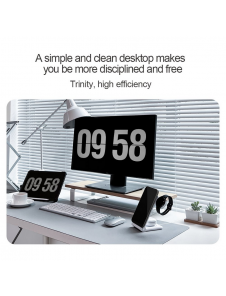 Nillkin PowerTrio 3in1 trådlös laddare MagSafe för Samsung Watch White