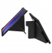 Nillkin Bumper PRO Protective Stand Case Multi-angle för Samsung Galaxy Tab S9 Ultra Black